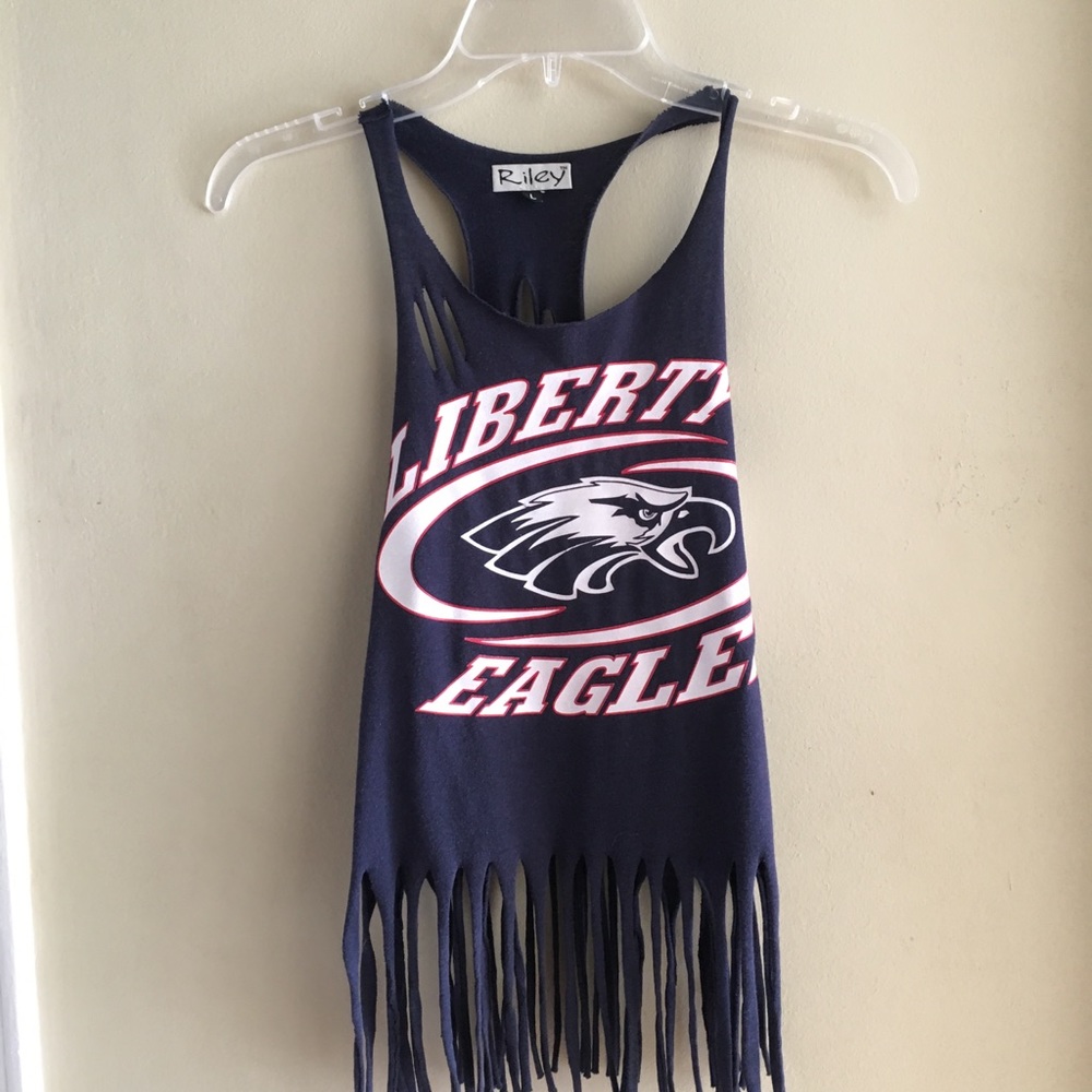 Eagles Cut Tank💙